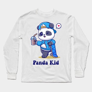 Cute panda Long Sleeve T-Shirt